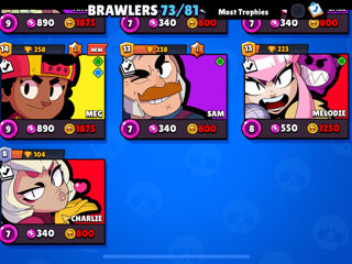 vînd cont brawl stars foto 5