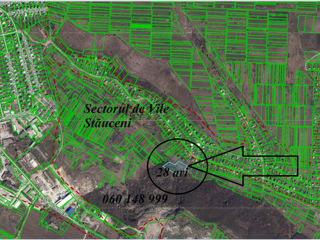 Teren de Vânzare, Stăuceni Sectorul de vile. 28 ari foto 2