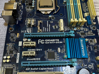 Gigabyte GA-H77-DS3H + i7-2600k foto 1