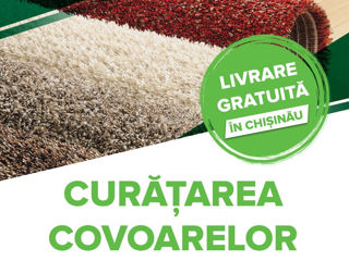 Curatenie- curatarea covoarelor.  30 lei/mp. Livrare de la usa pana la usa foto 2