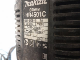 "Продам перфоратор Makita HR4501C foto 4