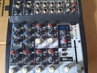 Mixer pasiv ,,behringer'' 1202 fx, rever, dilay , 99 programe echou !!! foto 3