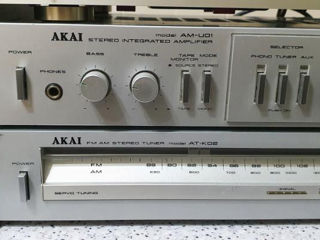 Akai AM - U01 усилитель с тюнером и колонками. foto 2