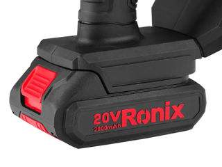 Цепная пила аккумуляторная RONIX 8600 195мм 20В 2Ач foto 9