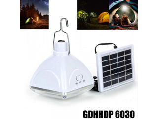 Lampa suspendata LED cu Panou Solar 6030 SMD GDHHDP Descriere: Lampa suspendata cu LED cu panou sola foto 2