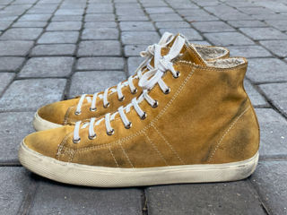 Leather Crown Sneakers. Hand Made In Italy. Размер 40. Оригинал. В идеальном состоянии.