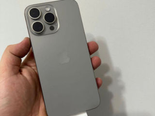 Vind iPhone 15 Pro Max 256Gb Natural Titanium / NOU / Neactivat / Garantie 1 An
