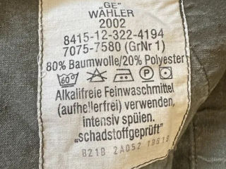 Pantaloni camuflaj Bundeswehr (original, Germania) foto 1