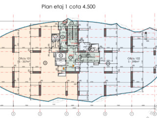 Сдаем офисные помещения от 350м2 до 700m2  на Штефан чел Маре! foto 8