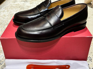 Edward Burgundy Loafers - Scarosso