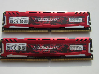 DDR4 12gb Micron Ballistix (4gb+8gb) 2666MHz foto 4