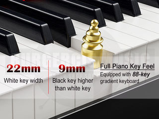 Синтезатор Professional 88K, 88 клавиш, 128 полифония, активная и взвешенная клавиатура, MIDI, Новый foto 12