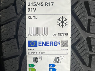 215/45 R17 Riken Snow (Michelin Group)/ Доставка, livrare toata Moldova 2024 foto 2