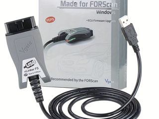 Adaptor pentru Diagnosticare pentru Ford/Mazda Vgate Vlinker FS ELM327 USB OBD2 FORScan automant foto 4