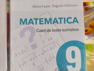 1.Matematica teste culegeri cl9. 2.Limba Romana (caietul elevului)cl.8. 3.Atlas cl5-11 foto 6