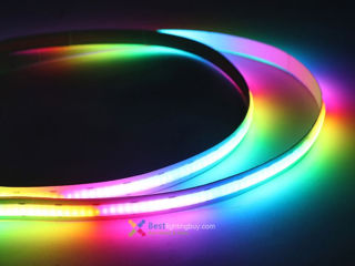 Светодиодная лента COB RGB, panlight, светодиодное освещение, контроллер RGB Tuya Smart Wi-Fi foto 2