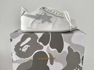 A Bathing Ape Bape Sta x Jjjjound White/Grey Women's