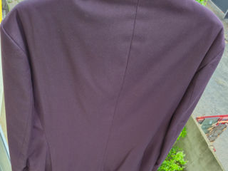 Costum clasic culoare Bordo,Pantaloni, Sacou. foto 1