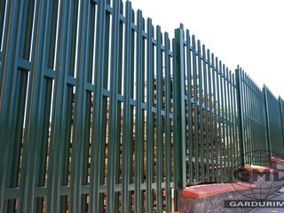 Оцинкованный Штакетный забор толщиной 0,65 мм от производителя! GarduriMD foto 2