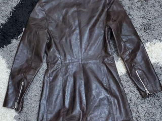 Продам женскую кожаную куртку Silver Coat из Франции. Жилетка камуфляж. Тирасполь. foto 2