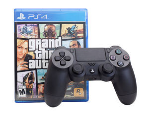 Playstation 4+ 2 joysticks+ GTA V & RDR 2 foto 2