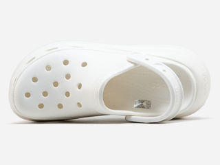 Crocs Classic Crush Clog White Women's foto 4