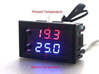 Термостат для инкубатор для отопления или охлаждения на 12V и 220V foto 7