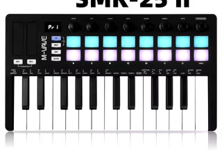 M-Vave SMK-25  II  25-клавишная MIDI-клавиатура foto 2