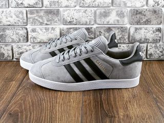 Adidas Gazelle Grey & Black фото 2