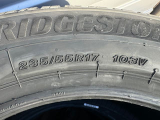 235/55 R17 Bridgestone Iarnă Noi 2024 foto 9