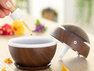 Umidificator de aer,aromaterapie,lampa de veghe Ультразвуковой увлажнитель воздуха с ароматераптей foto 3