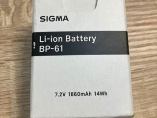 Sigma BP-61 battery
