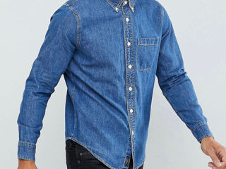 Новая джинсовая рубашка Abercrombie and Fitch foto 1