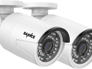 Sannce Poe - 2 camere cctv 3mp acasă în aer liber foto 1