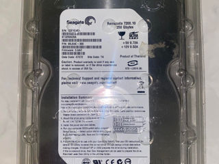 HDD Seagate Barracuda 250 Gb - Nou în cutie. Новый