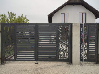 Porți și garduri profil orizontal