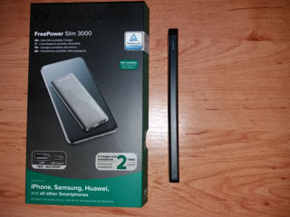 Power bank Cellular line, ultra slim, качественный, легкий и очень компактный foto 2