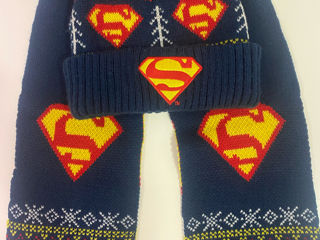 Набор шарф + шапка Superman, H&M