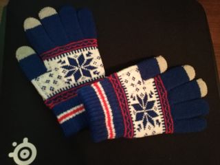 Тёплые перчатки для сенсорных экранов foto 8