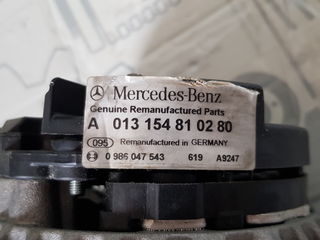 Generator 120A,  Bosch , генератор Mercedes C class w203, CLK c209, ML class w163, SLK r170. foto 2