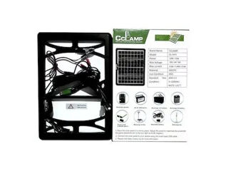 Panou solar portabil CcLamp CL-1615 Panou solar cu incarcare solara 15W Descriere Panou solar portab foto 6