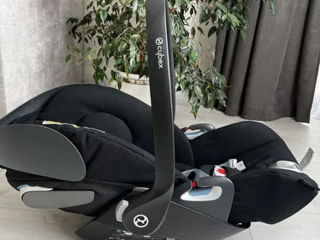 Cybex Cloud Z I-size с раскладывающимся механизмом и боковой защитой, на коляску Cybex и др. + База foto 2