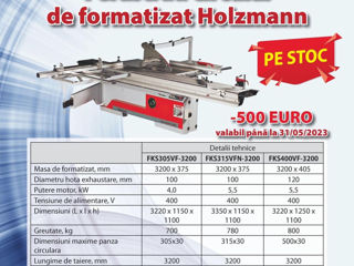 Форматно-раскроечный станок Holzmann FKS 315VFN-3200 foto 3