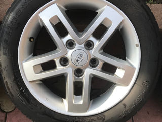 Оригинальные диски от KIA R16, 5x114,3 с резиной 205/55 из Германии foto 2