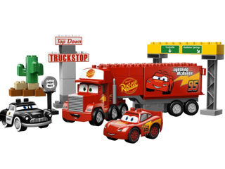 Lego Duplo набор Молния Мак Куин в наборе 5 машинок и автовоз!!! foto 4