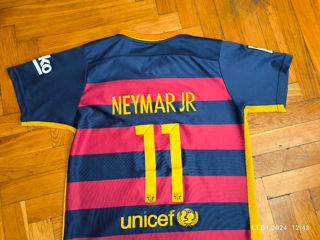 Neymar JR подростковая футболка nike 2015 barcelona