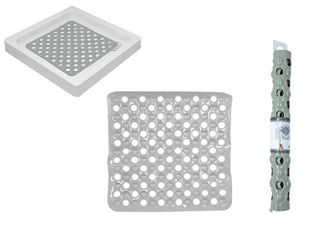 Коврик Для Душа 50X50Cm Tendance Серый, Pvc