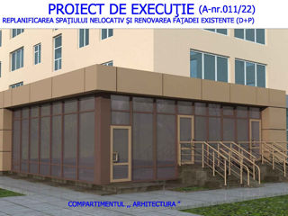 Arhitect licențiat- replanificare apartament,market,cafenea,terasa,depozit,parcare,proiect demolare foto 8