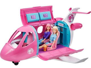 Avion barbie airline cu accesorii/ helicopter /