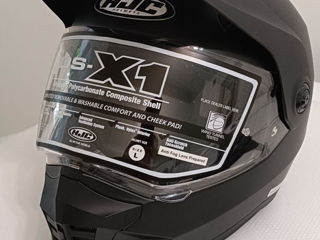 HJC DS-X1, Black Matte, Dual Sport, Size L фото 3